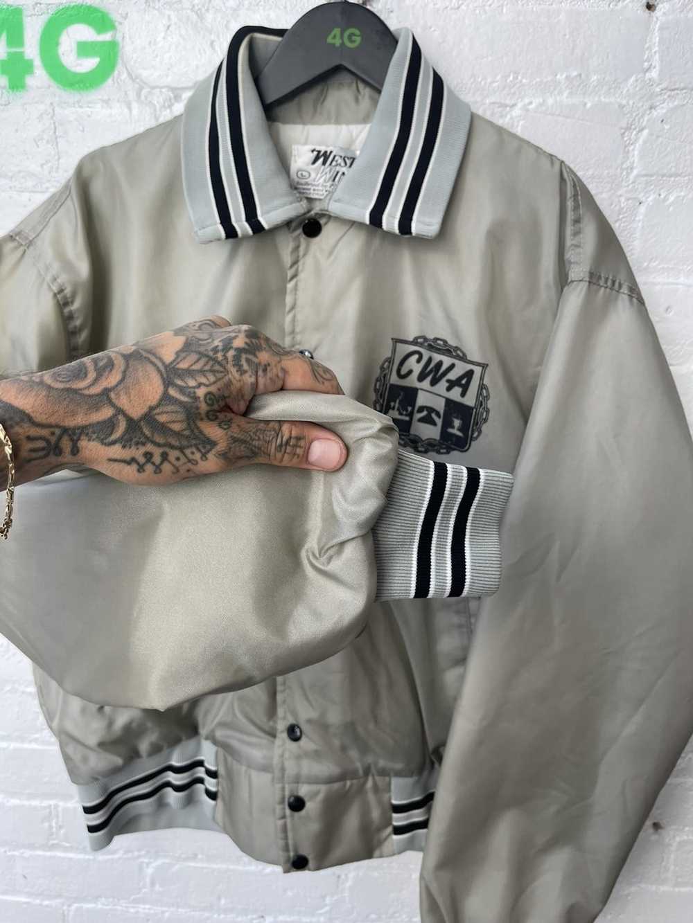 Vintage Vintage 90s THE BRONX NYC Bomber Jacket - image 3