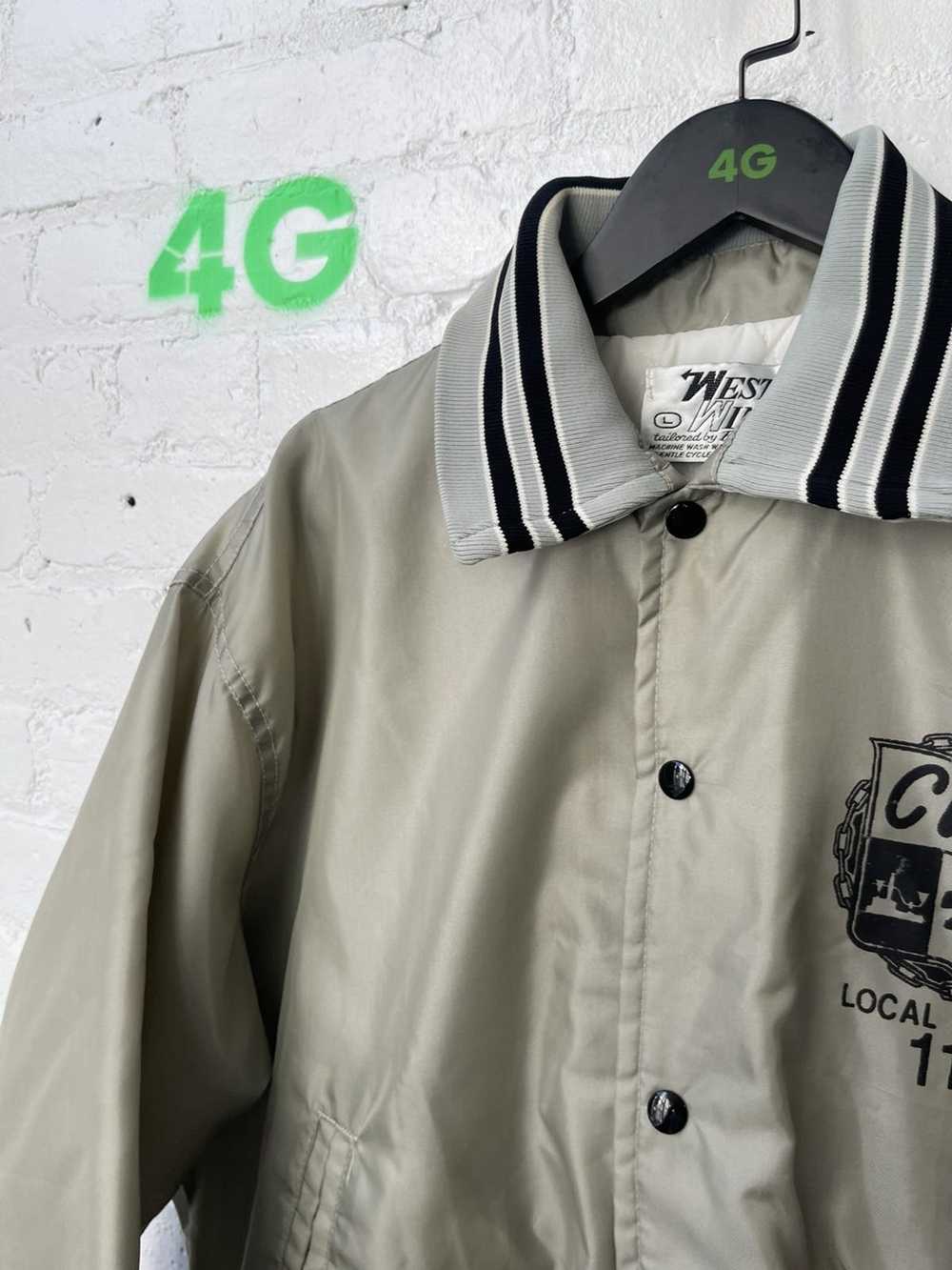 Vintage Vintage 90s THE BRONX NYC Bomber Jacket - image 5