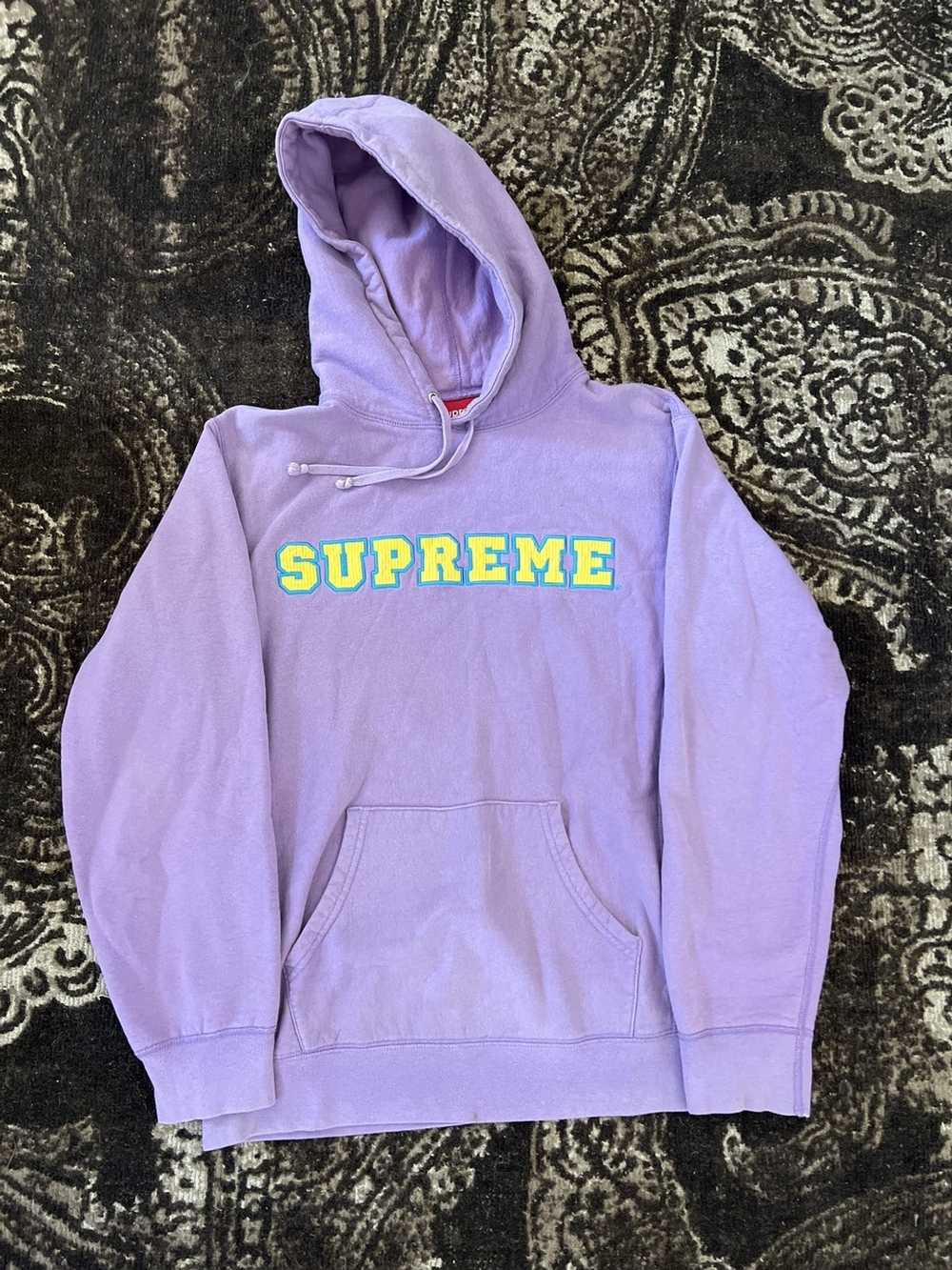 Supreme cord outlet collegiate hoodie