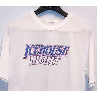 Vintage Large 90s IceHouse Light Protional Beer T… - image 1