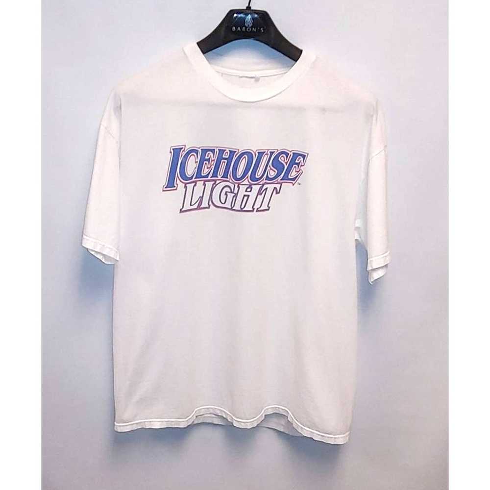 Vintage Large 90s IceHouse Light Protional Beer T… - image 2