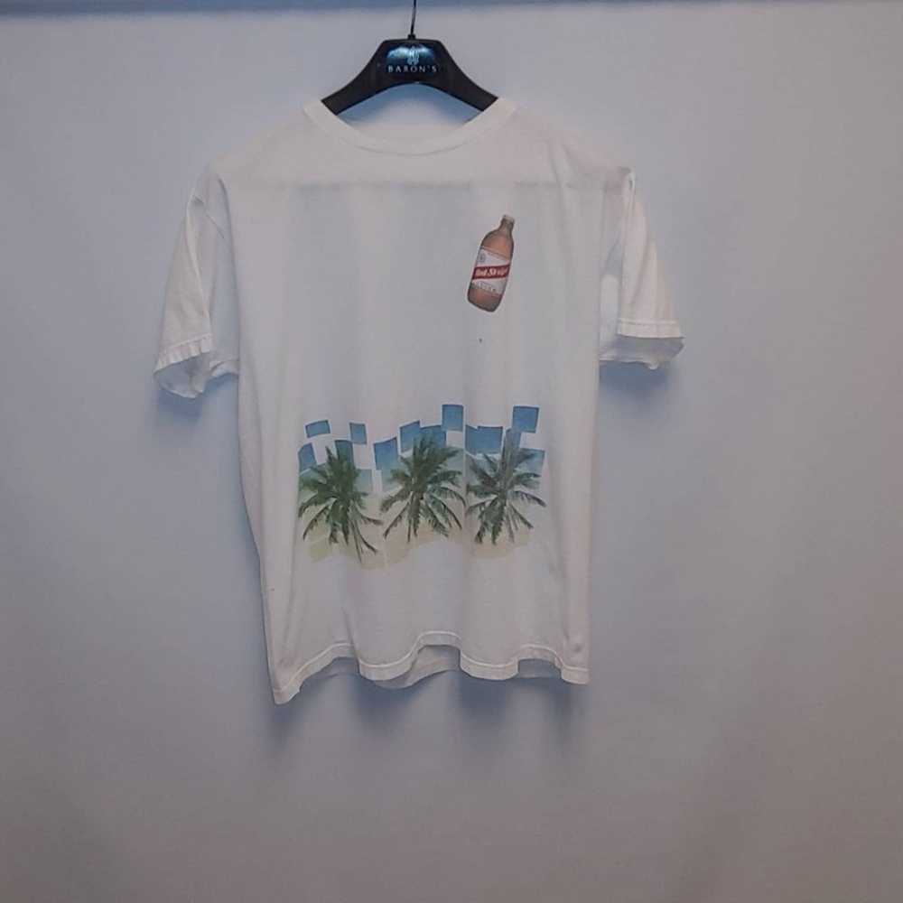 Vintage Large 90s Red Stripe Jamaican Promotional… - image 3