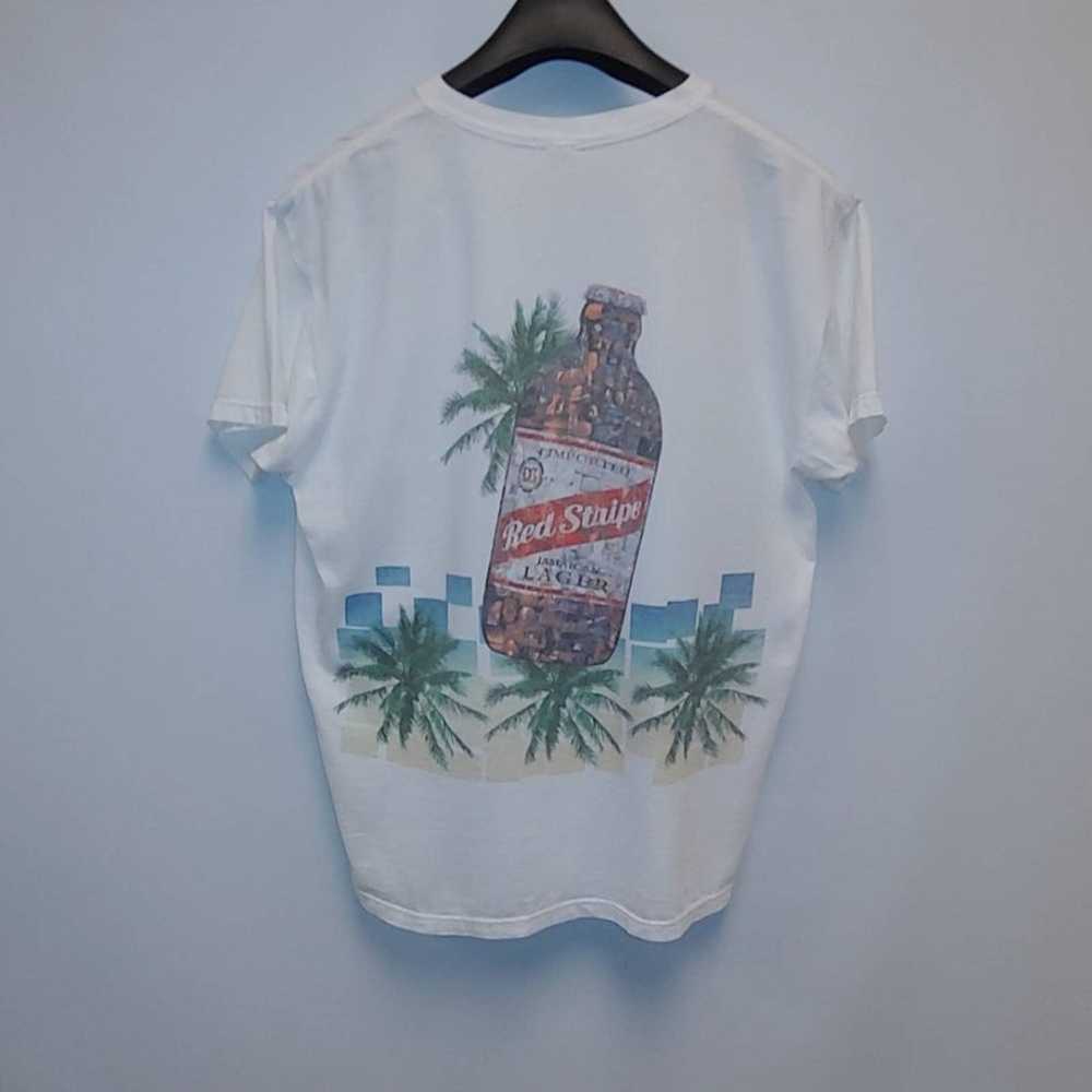 Vintage Large 90s Red Stripe Jamaican Promotional… - image 6