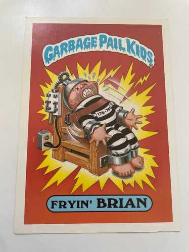 Fryin' Brian Garbage Pail Kids Jumbo Giant Sticker