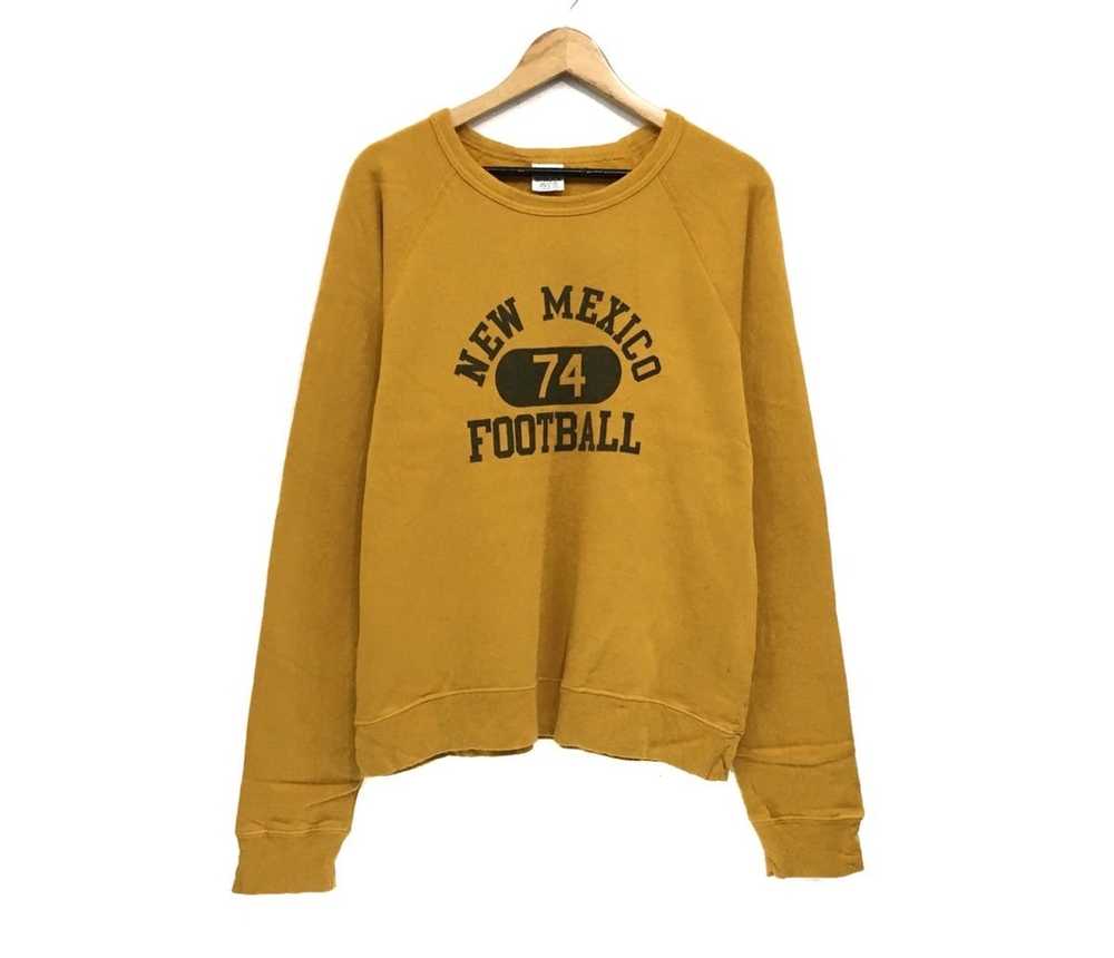 Vintage New Mexico Football Crewneck Sweatshirt B… - image 1
