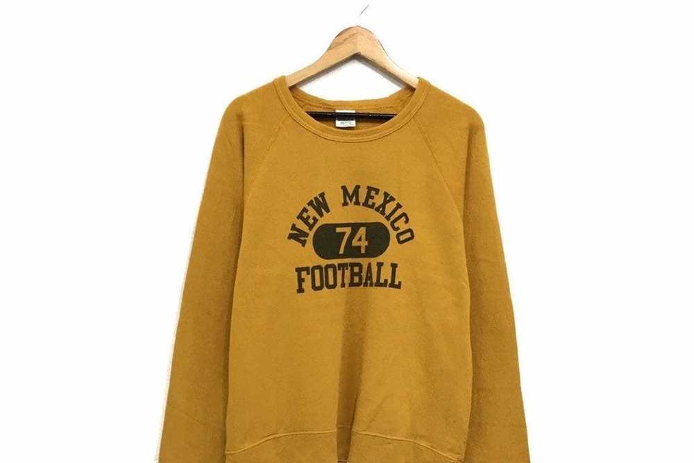 Vintage New Mexico Football Crewneck Sweatshirt B… - image 2