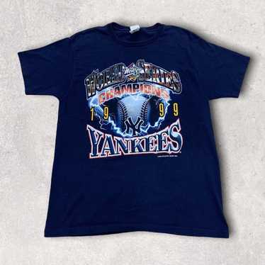 90s New York Yankees World Series Champs 1999 t-shirt Large - The Captains  Vintage