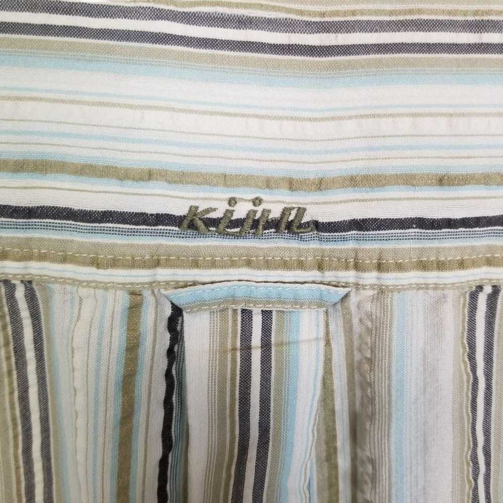 Kuhl Kuhl L Striped Short Sleeves Button Front Sh… - image 8