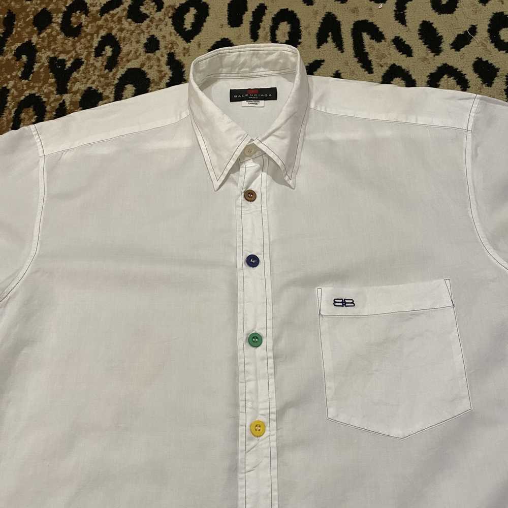 Balenciaga × Vintage Balenciaga Vintage Button Up… - image 2