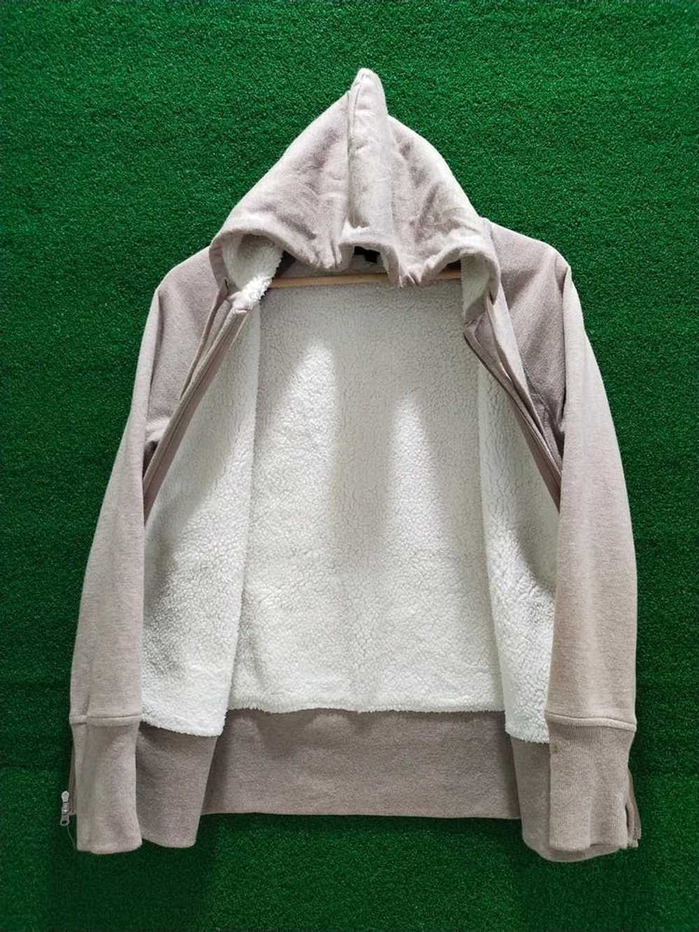 Gap × Streetwear Women GAP Blank Hoodie Fleece Fu… - image 9