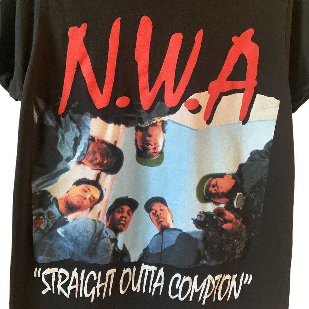 Rap Tees × Streetwear × Vintage Vintage NWA Graph… - image 2