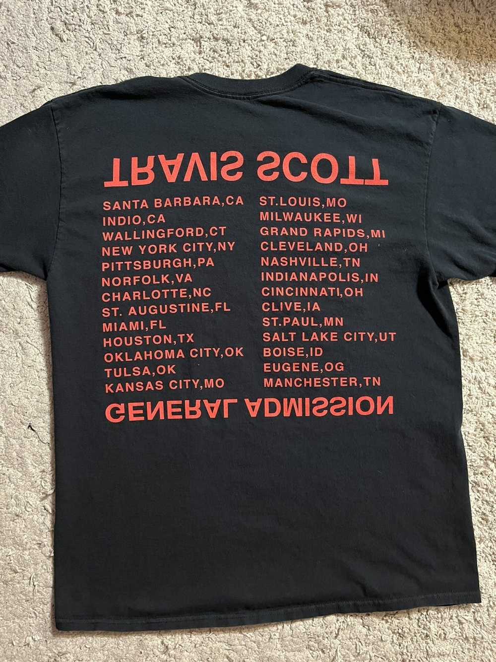 Travis Scott Travis Scott Tour Shirt - image 3