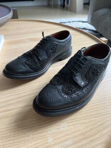 Florsheim Black Beaded Oxford Shoe