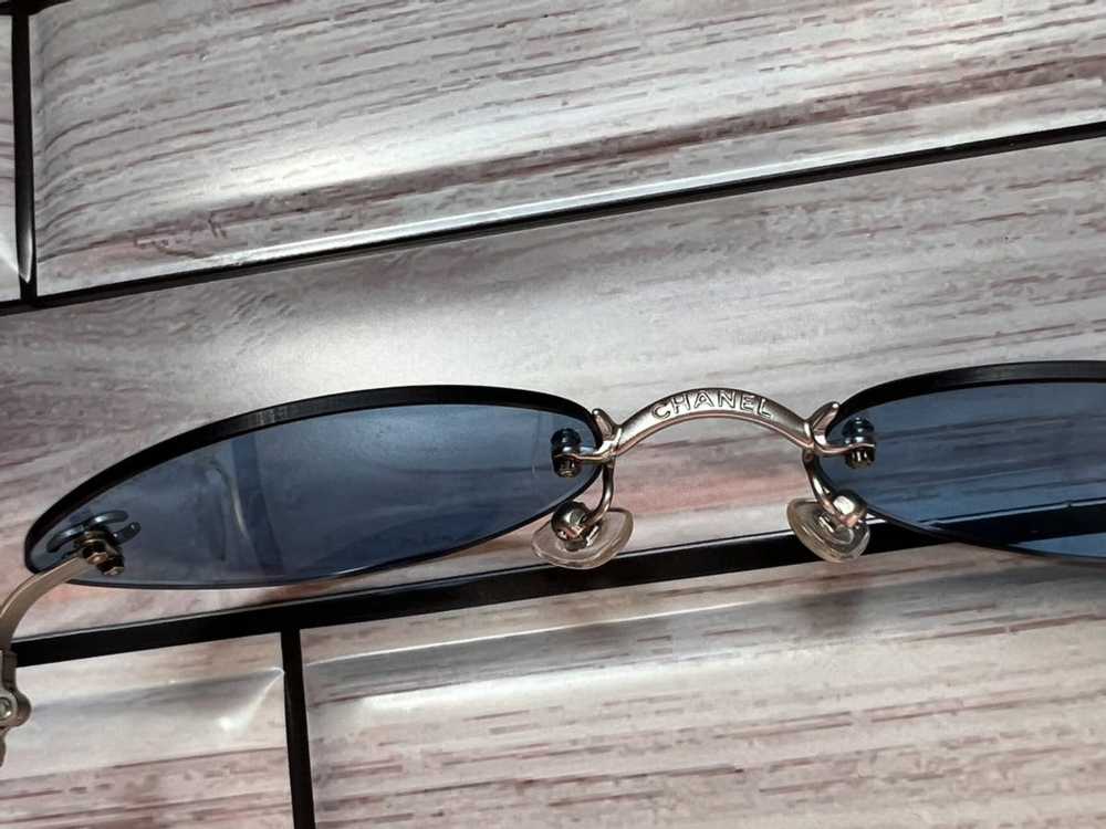 Chanel × Designer × Vintage Chanel Coco Mark Blue… - image 4