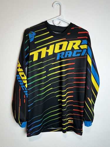 Other Thor Pulse Racer Jersey Motorcycle Bike Bla… - image 1