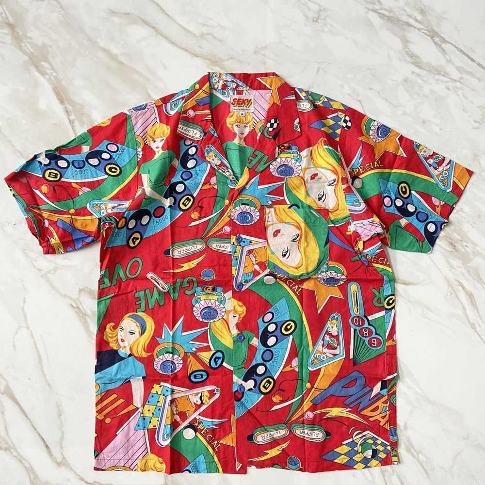 Hawaiian Shirt × Japanese Brand × Vintage Sexy - … - image 6