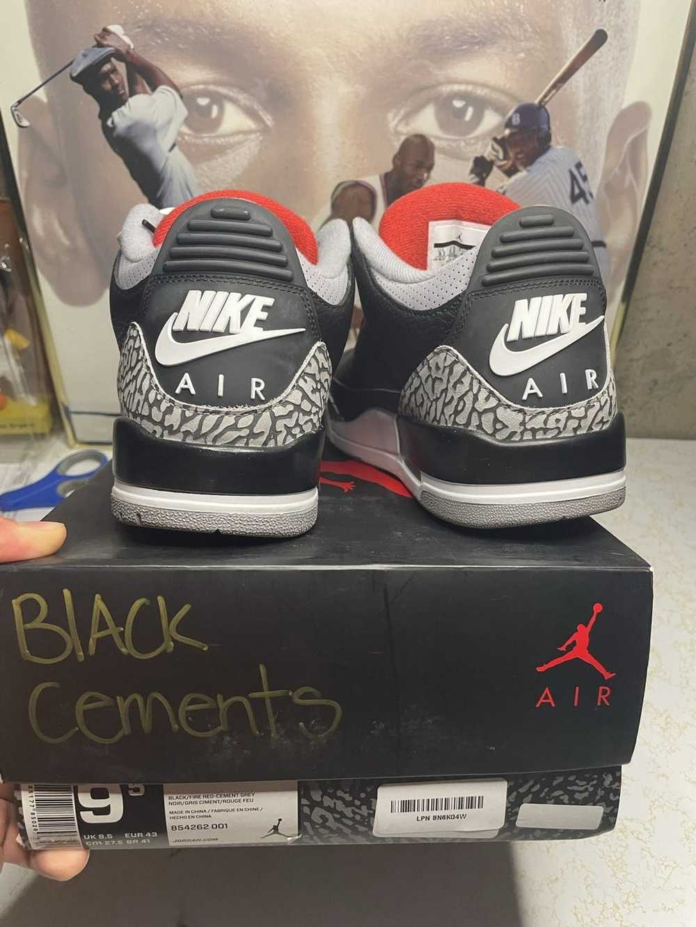 Jordan Brand Jordan Retro 3 ‘black cement’ - image 6