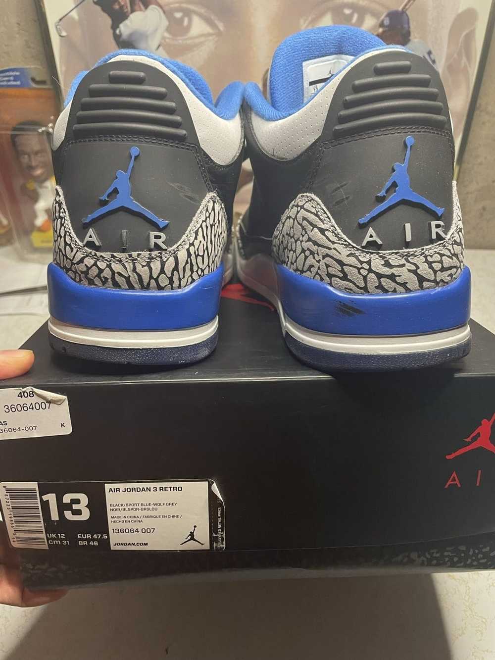 Jordan Brand Jordan Retro 3 ‘sport blue’ - image 6