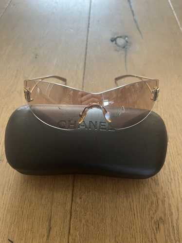 Fendi Fendi Logo Mask Tinted Sunglasses