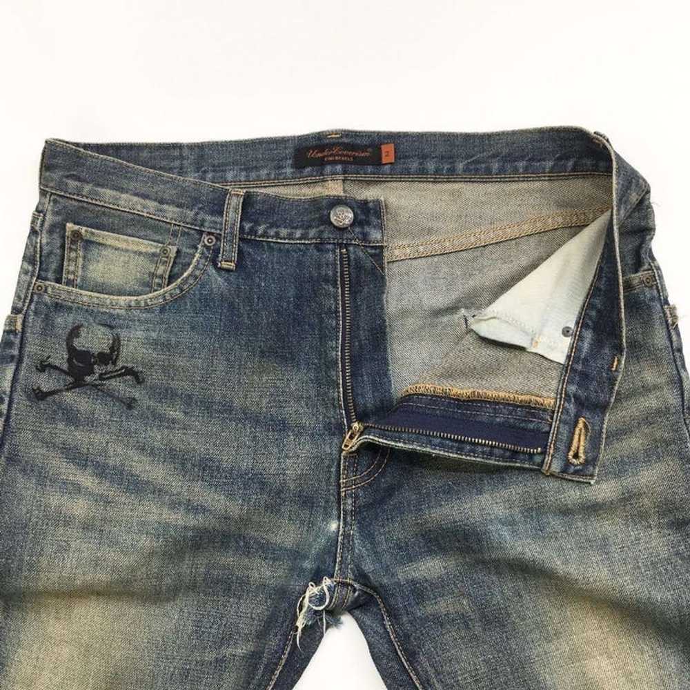 Jun Takahashi undercover skull denim - Gem