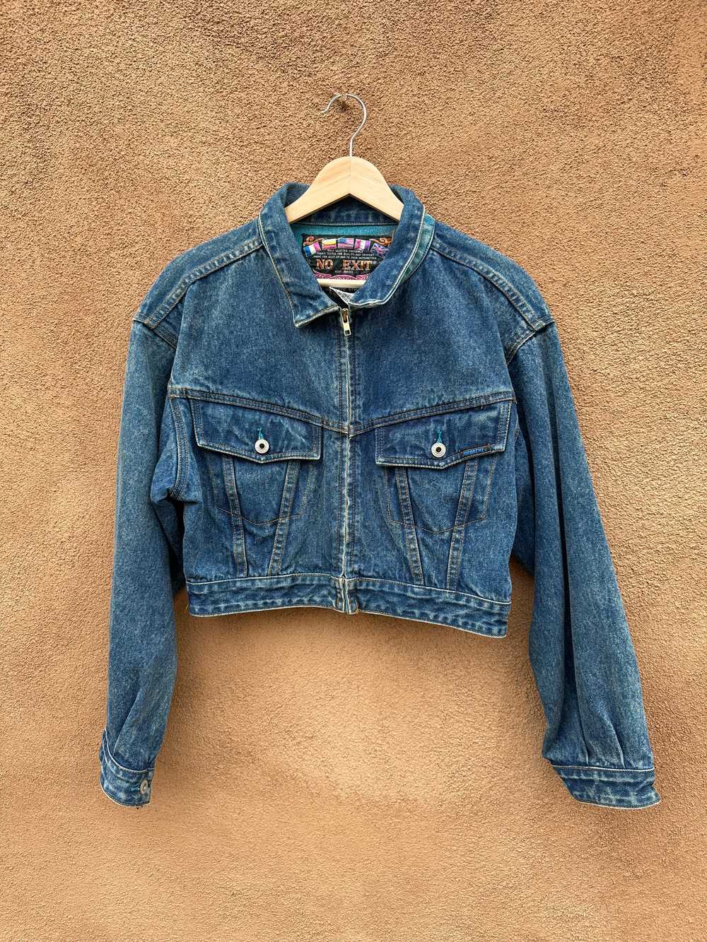 1980's No Exit Jordache Jean Jacket - image 1