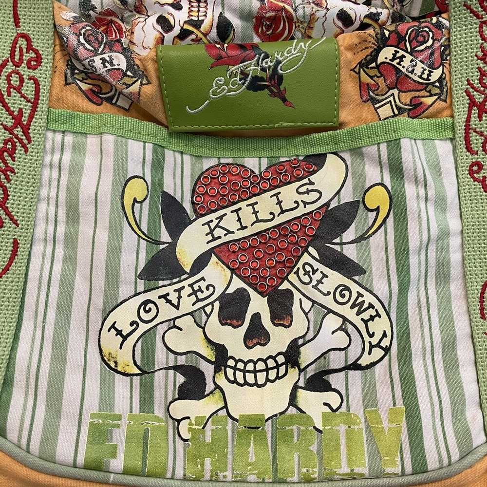 Ed Hardy × Vintage Y2K Ed Hardy “Love Kills Slow”… - image 3