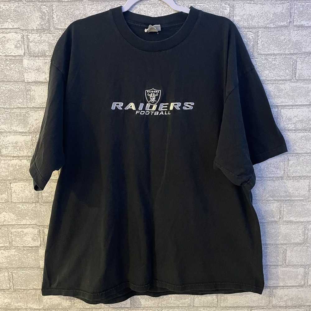 VTG 1996 Pro Player Oakland Raiders T-Shirt Mens Large NFL Single Stitch