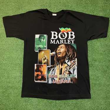 vintage 90s BOB MARLEY HAILE SELASSIE T-Shirt XL rastafari reggae