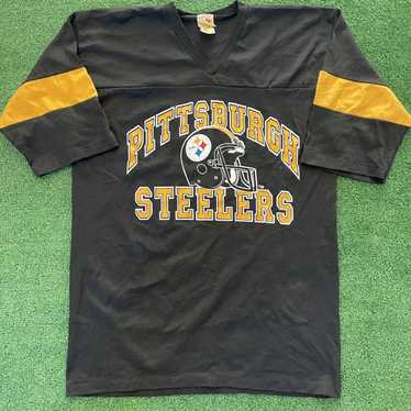 VTG 80s NFL Garan Acrylic Sweater deals Pittsburg Steelers Mens Size L 1980s Rare