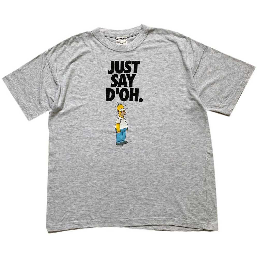 Vintage VTG 90s THE SIMPSONS JUST SAY D'OH HOMER … - image 1