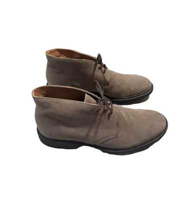 Frye Frye Seth Chukka Gray Leather Suede Lace Up … - image 1