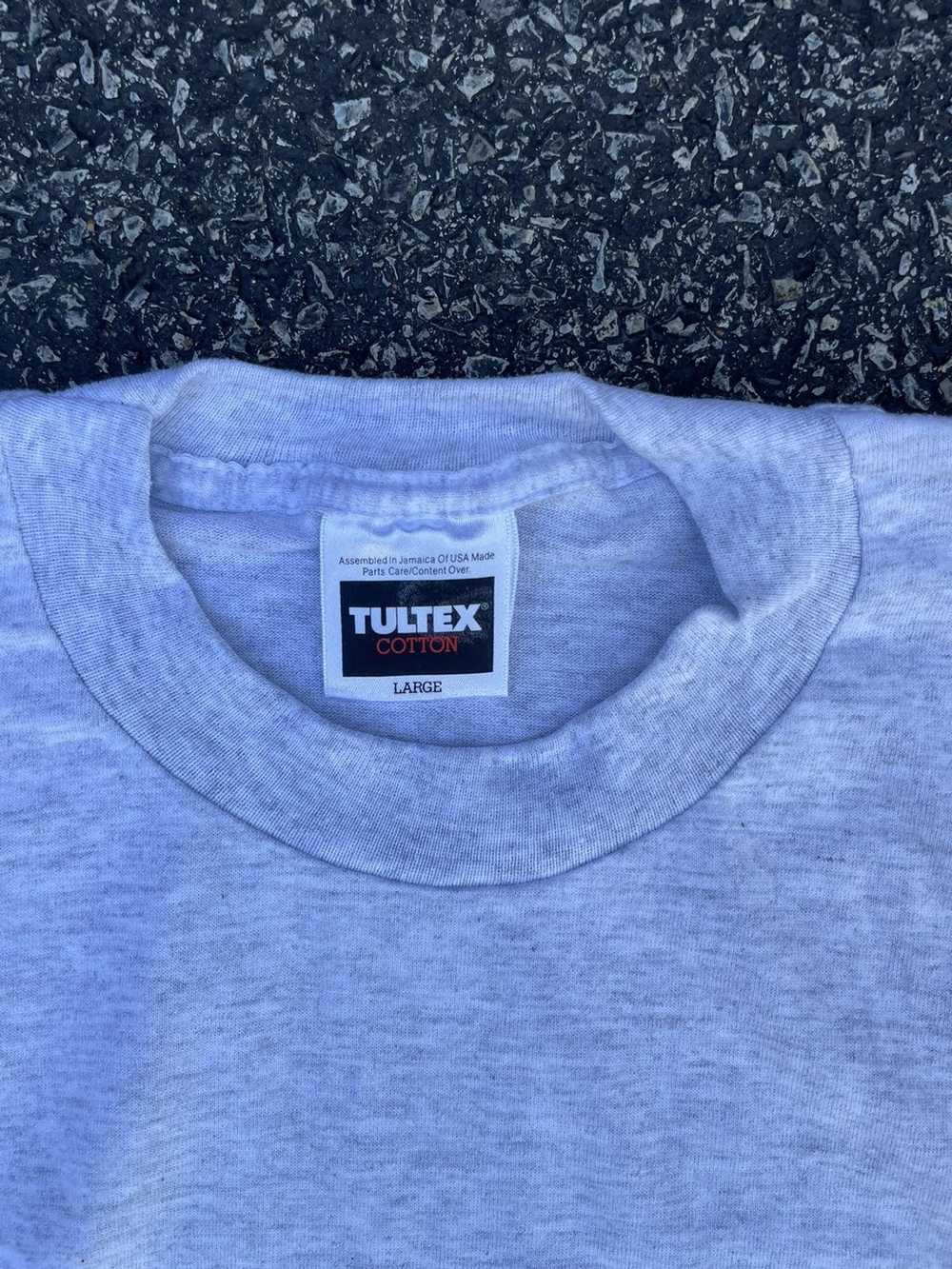 Streetwear × Tultex × Vintage Vintage grey blank … - image 4