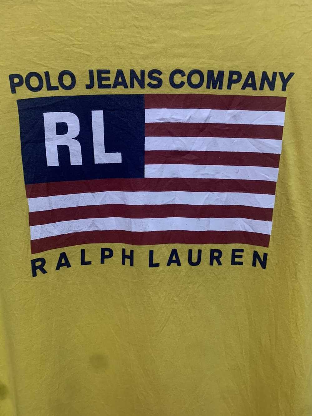 Polo Ralph Lauren × Vintage RARE!! Long Sleeve Po… - image 4