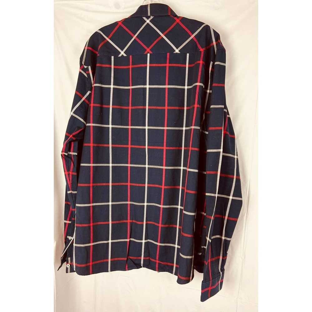 Vintage Vintage Plaid Men Shirt Seven Souls Red, … - image 6