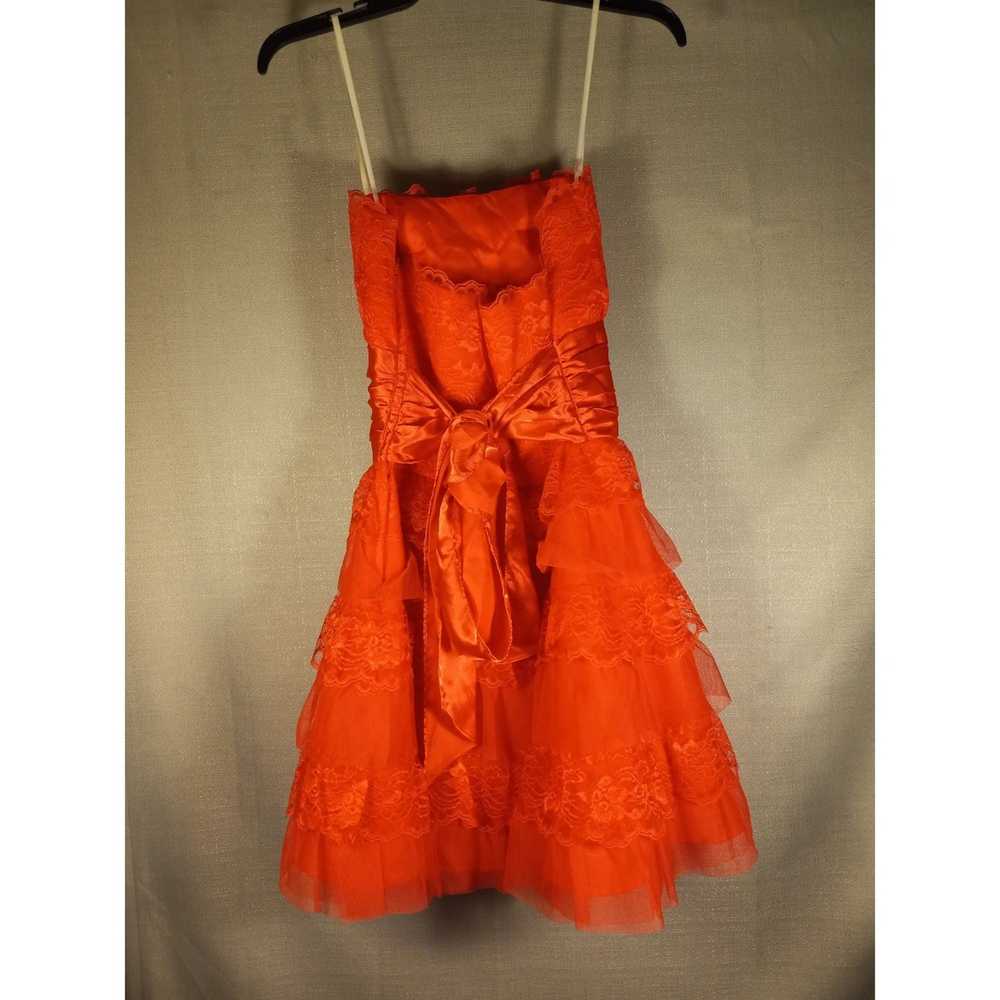 Other Stepping out Woman's 9/10 Orange A-LINE min… - image 2