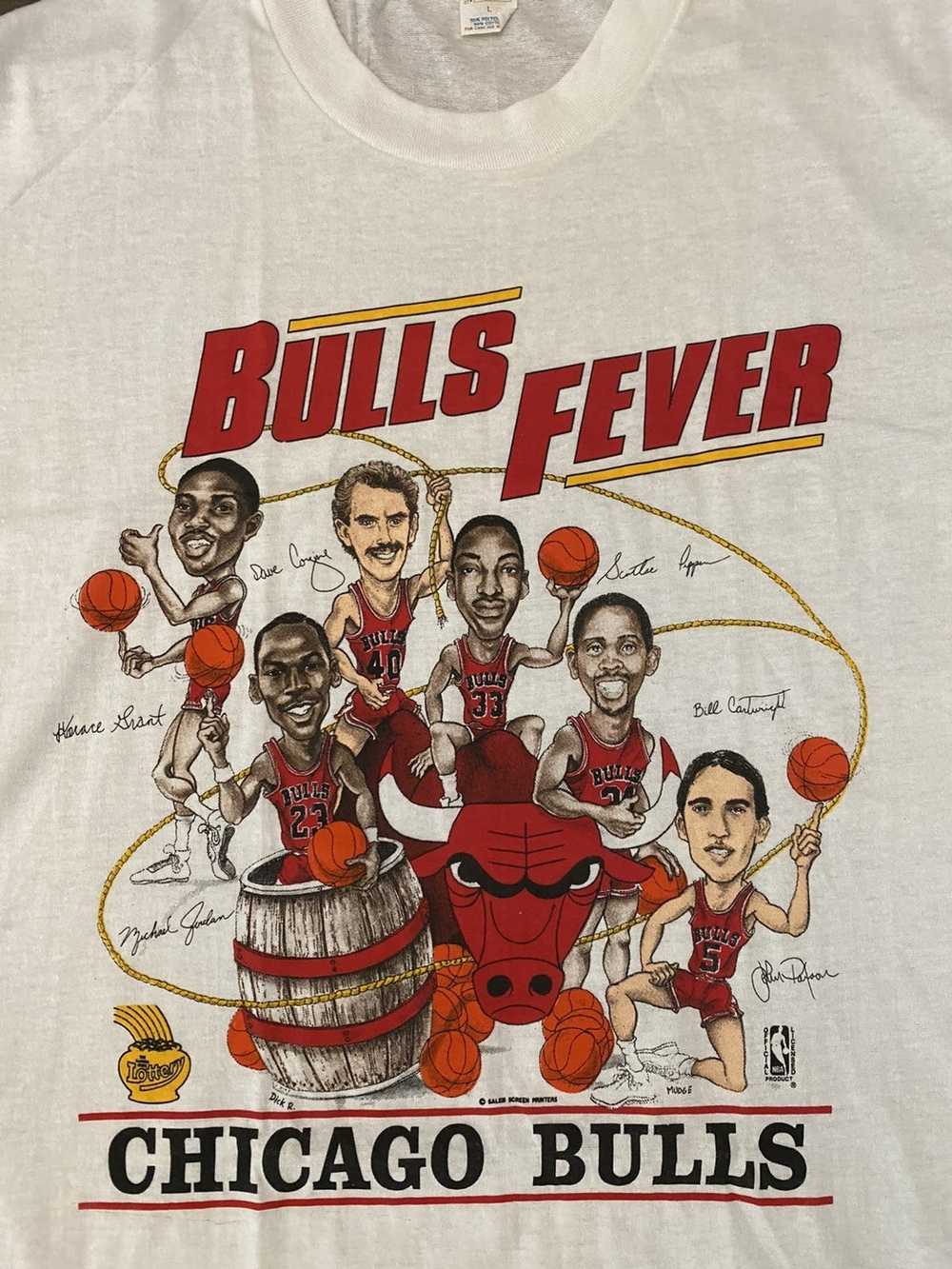 Vintage Vintage 1990s Chicago Bulls Bulls Fever S… - image 3