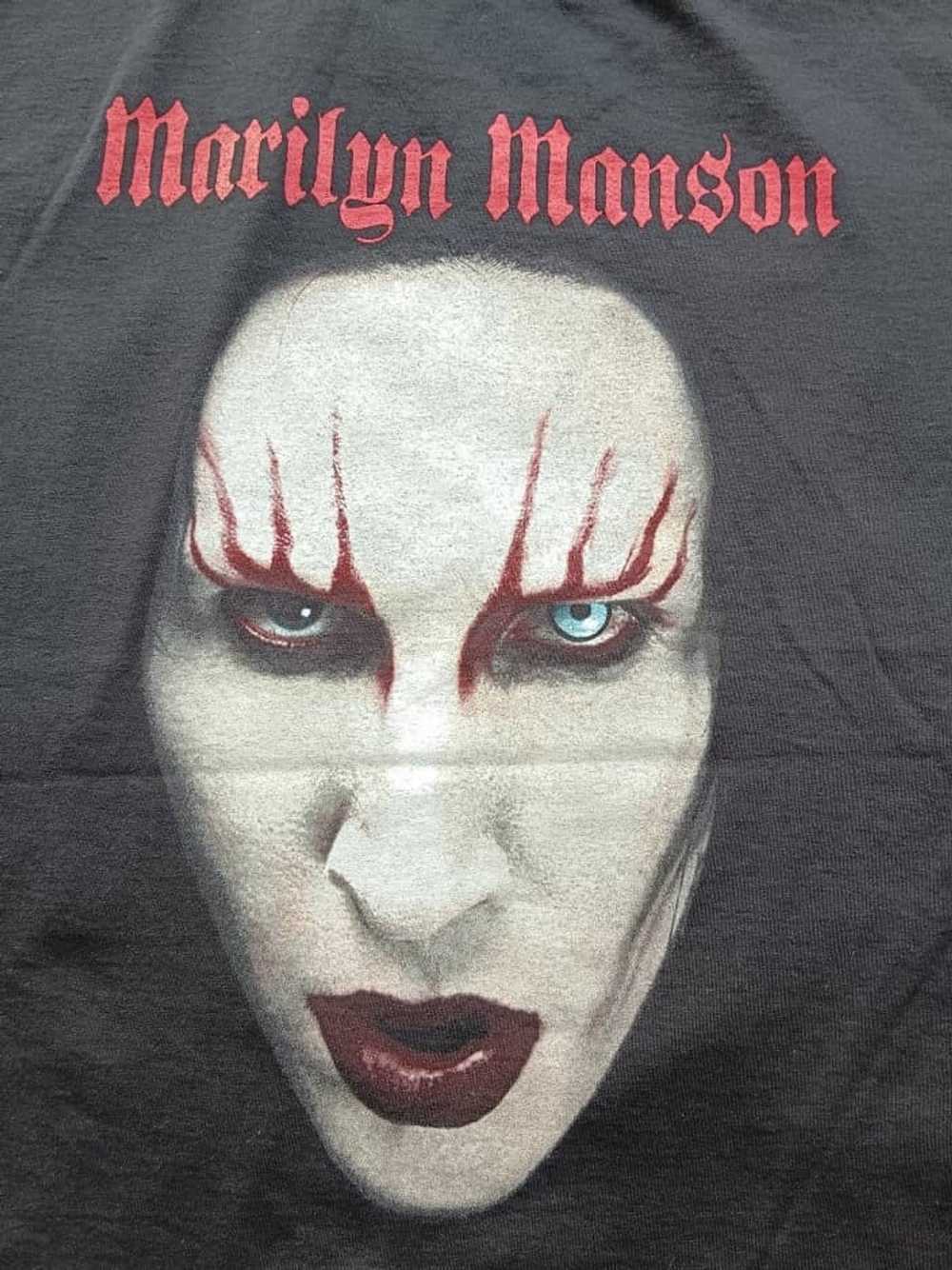 Band Tees × Marilyn Manson × Streetwear MARILYN M… - image 2
