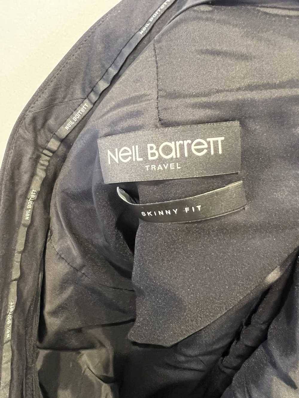 Neil Barrett Neil Barrett Black Cargo Trousers - image 4