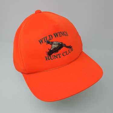 Vintage Wild Wings Hunt Club PHEASANT orange safet