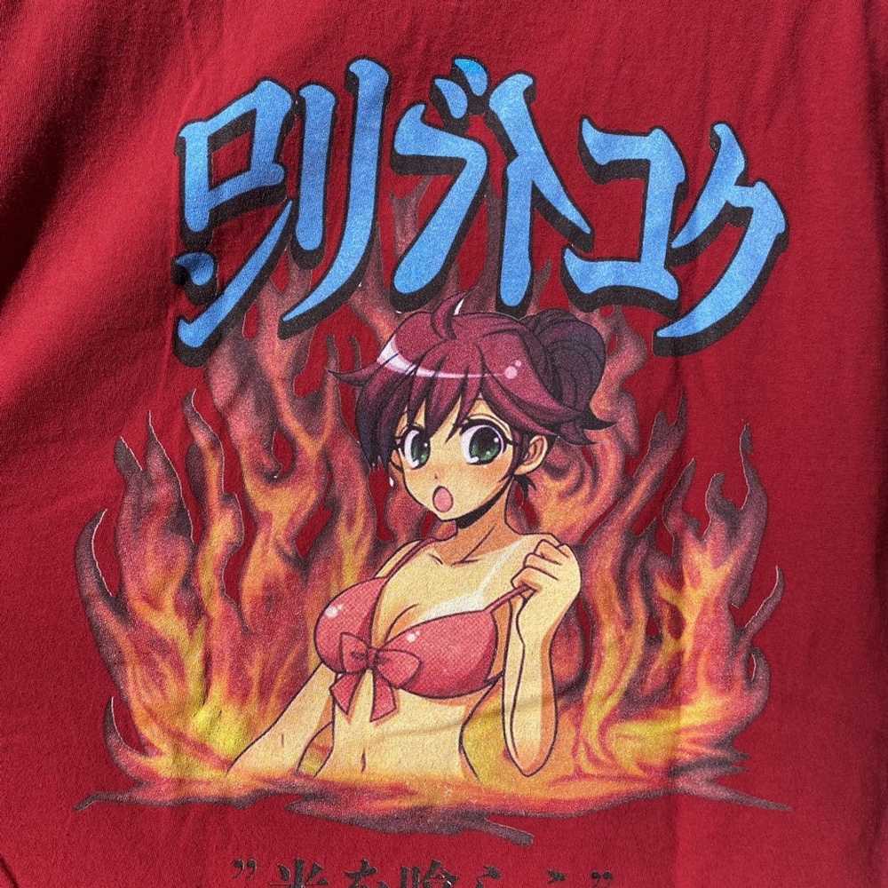 Japanese Brand Lonely Tokyo Anime Tee - image 2