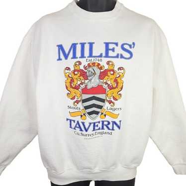 Vintage Miles Tavern Sweatshirt Vintage 90s Surrey