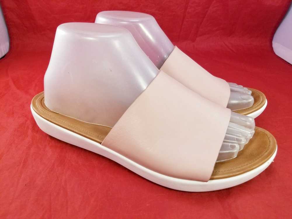 Other fitflop slides pink leather women sandals - image 2