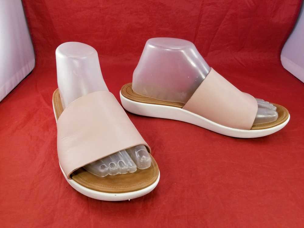 Other fitflop slides pink leather women sandals - image 3