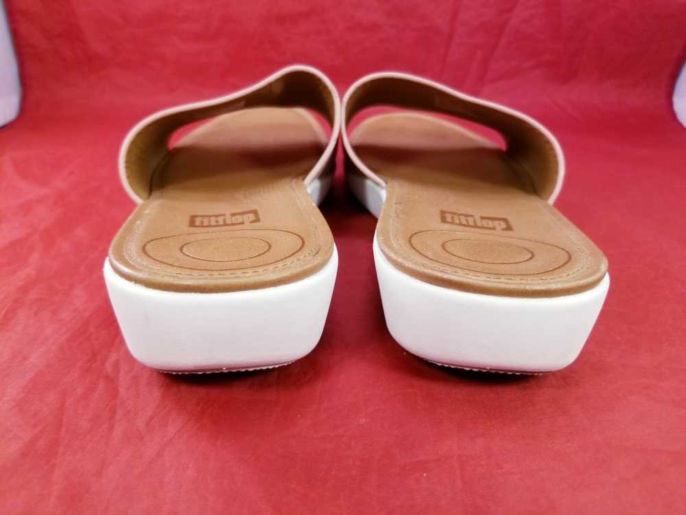 Other fitflop slides pink leather women sandals - image 7