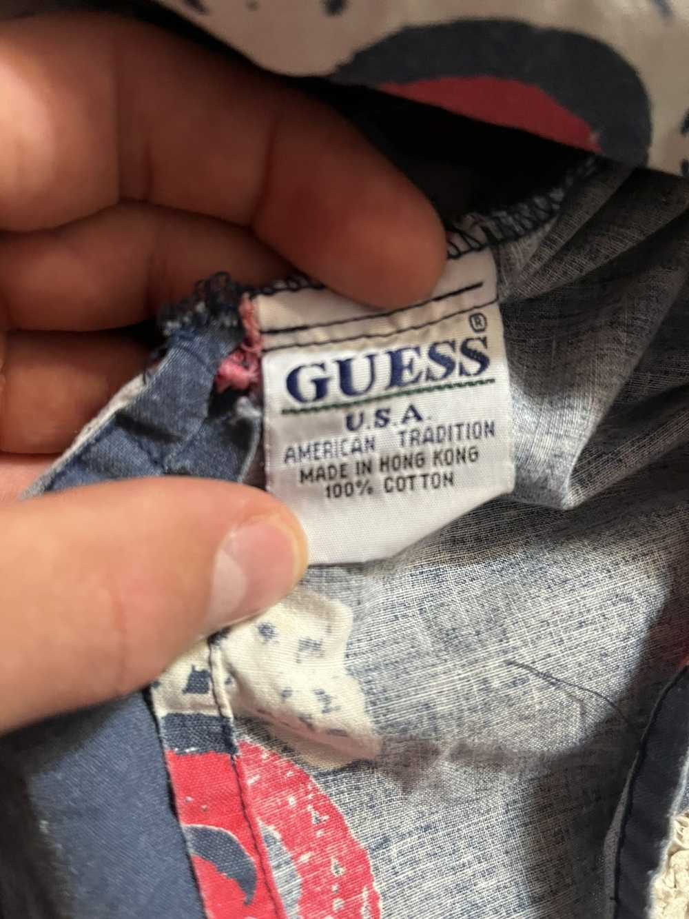 Guess Vintage Guess Jeans Button Up - image 5