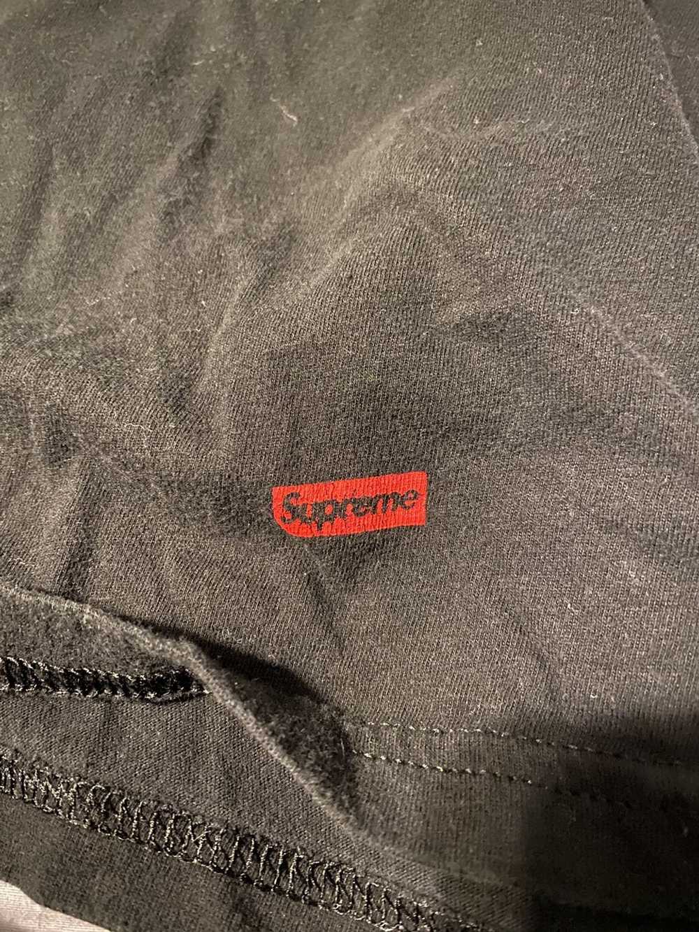 Supreme Vintage Hanes X Supreme Basic Black Tee - image 2