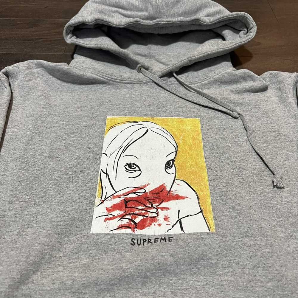 Supreme supreme blood girl hoodie - image 2