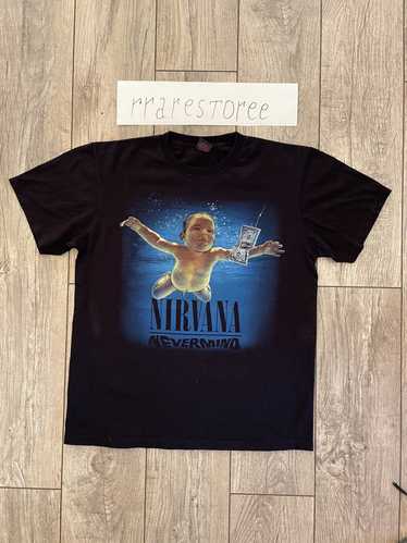 Rare Vintage Nirvana Bleach Tee Sub Pop Kurt Cobain Men's T-shirt sz M