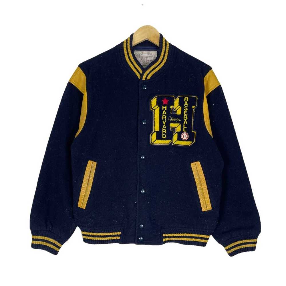 Harvard × MLB × Vintage 🌟HARVARD UNIVERSITY BASE… - image 1