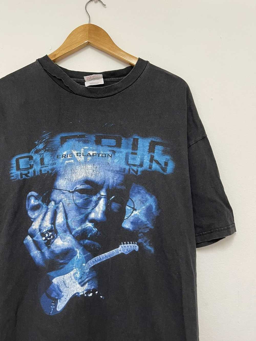 Band Tees × Vintage Vintage Eric Clapton “ World … - image 2